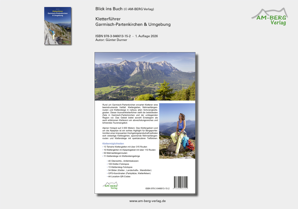 Weitere Ansicht: Kletterführer Garmisch-Partenkirchen & Umgebung | Günter Durner