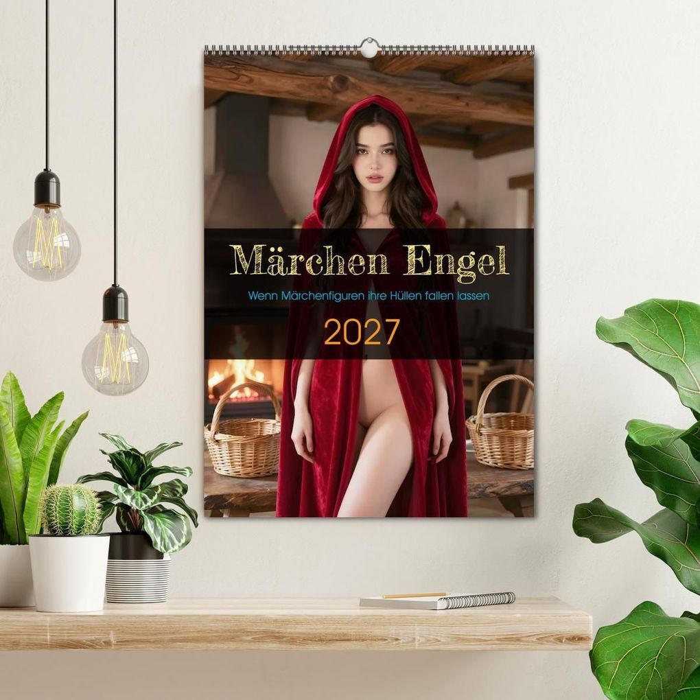 Weitere Ansicht: Märchen Engel (Wandkalender 2027 DIN A2 hoch), CALVENDO Monatskalender | Liam Blue, Calvendo