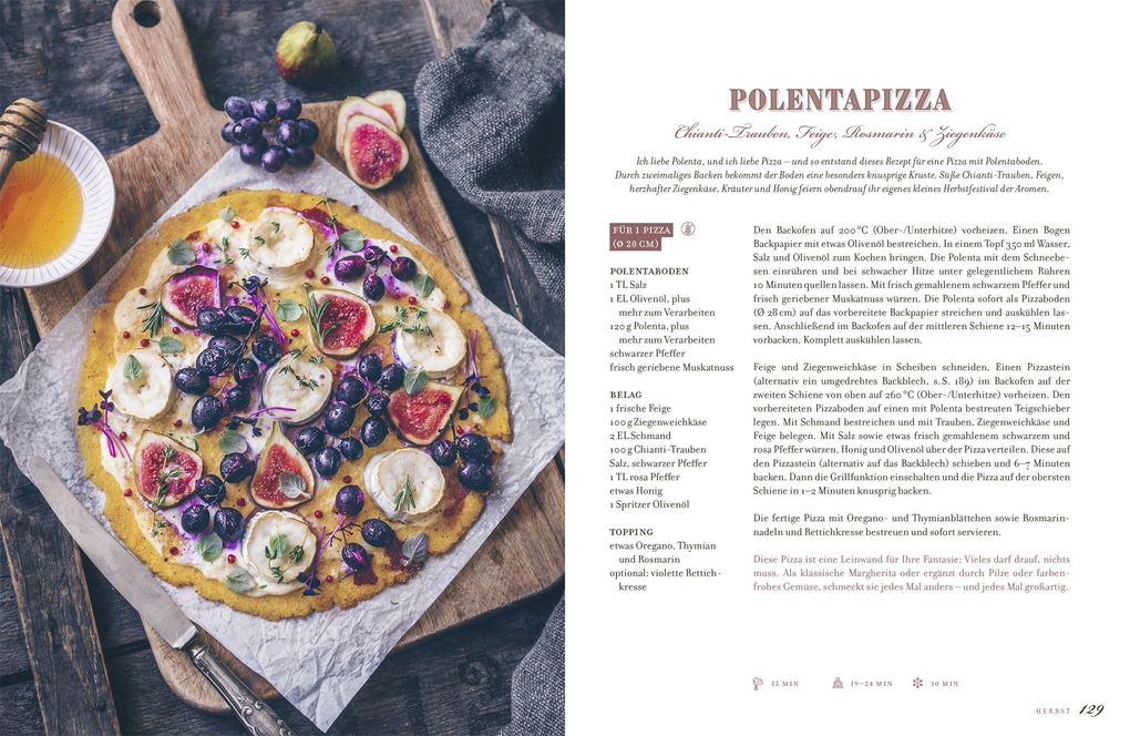 Weitere Ansicht: Natürlich aus dem Ofen: Pizza, Quiche, Tarte & Pie | Carolin Strothe