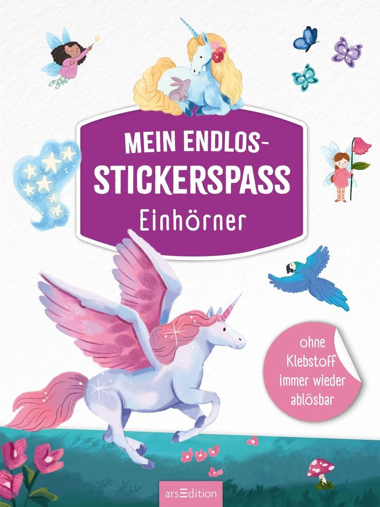 Weitere Ansicht: Mein Endlos-Stickerspaß - Einhörner