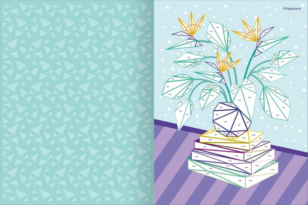 Weitere Ansicht: I Love Books - Mosaik-Stickerheft