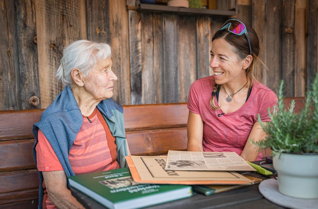 Weitere Ansicht: Mit fast 100 durch die Wand | Marlies Lattner-Czerny