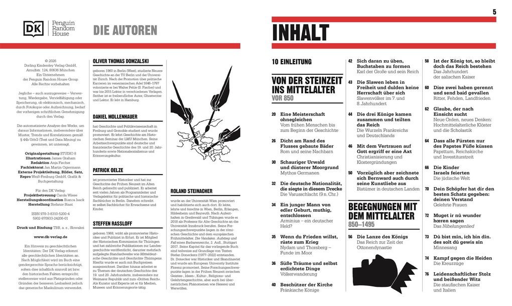 Weitere Ansicht: Big Ideas. Die deutsche Geschichte | Patrick Oelze, Steffen Raßloff, Oliver Domzalski, Roland Steinacher, Daniel Mollenhauer