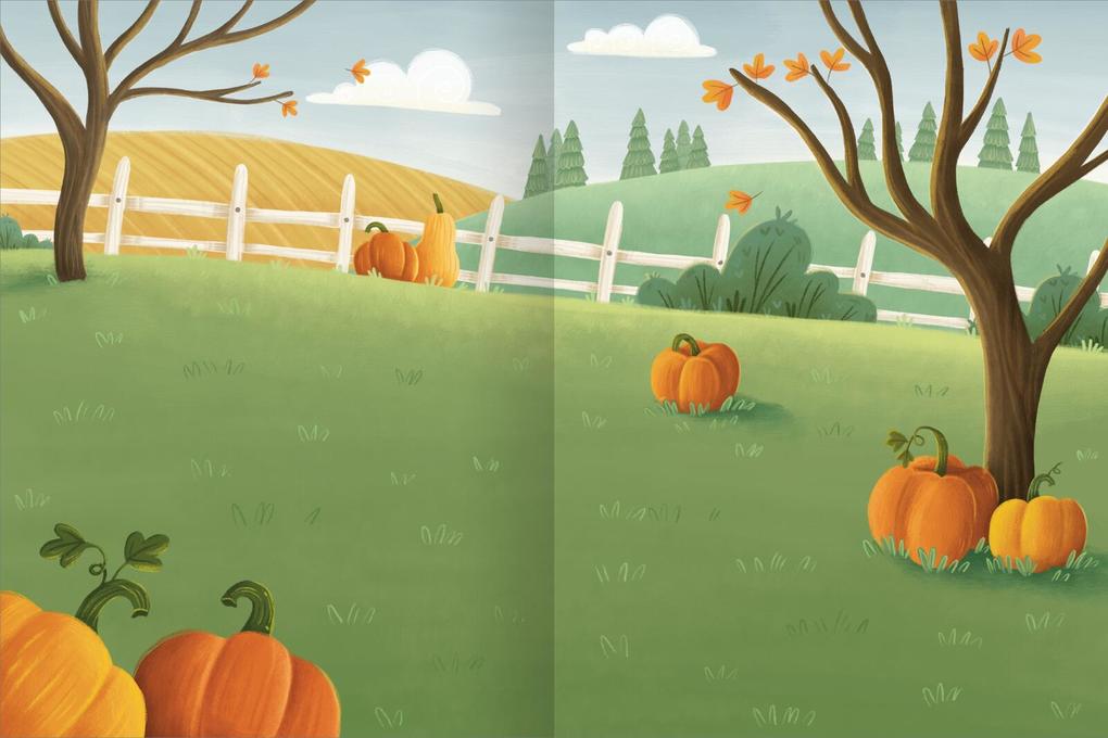 Weitere Ansicht: Erstes Stickern - Im Herbst