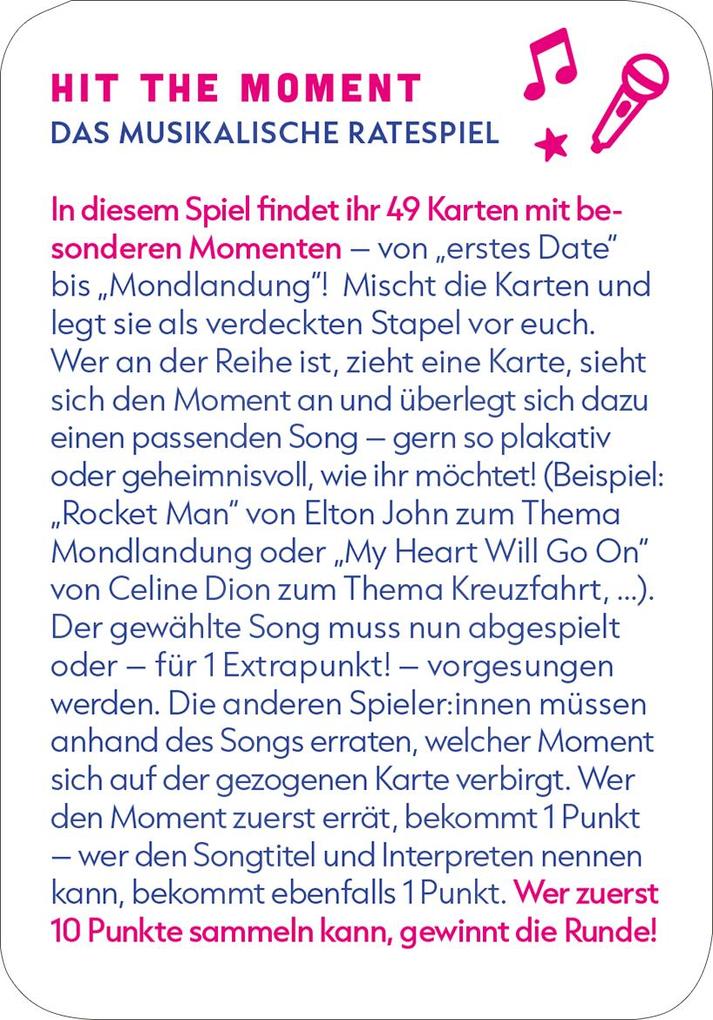 Weitere Ansicht: HIT the moment