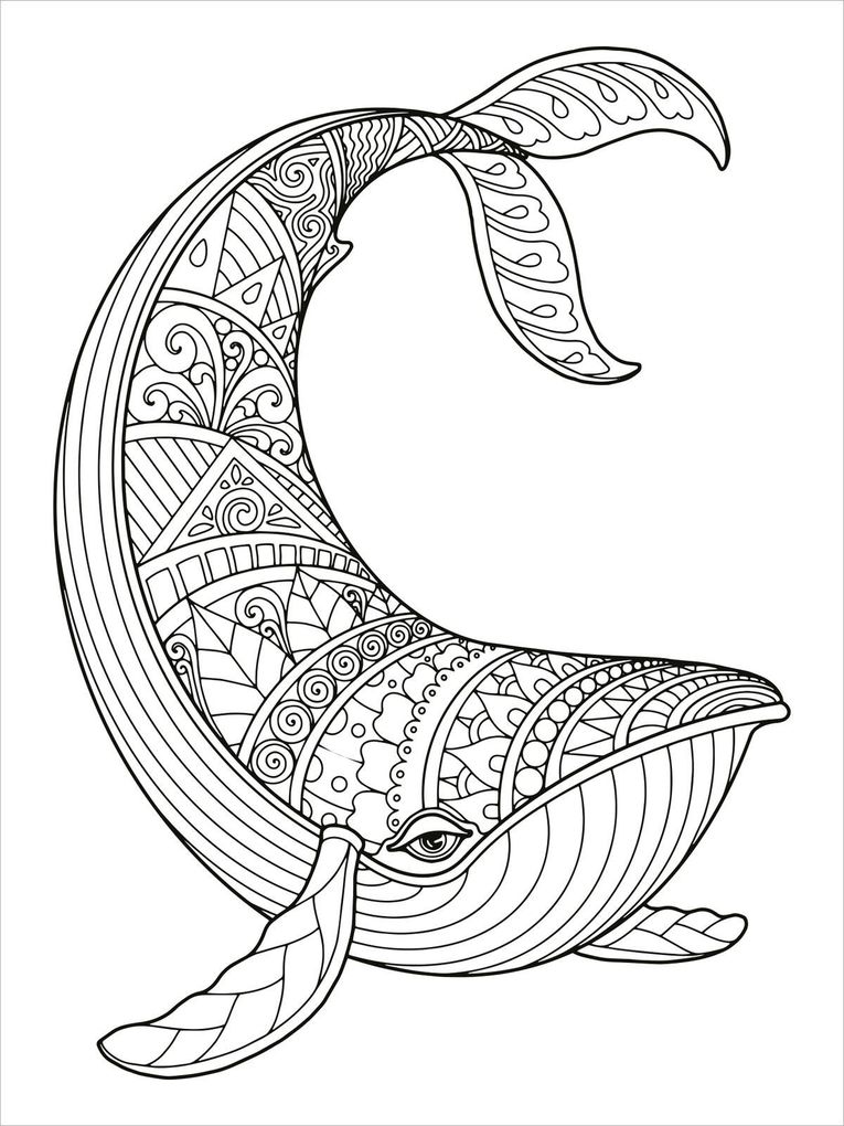 Weitere Ansicht: Mein Mandala-Tier-Malbuch - Unterwasserträume