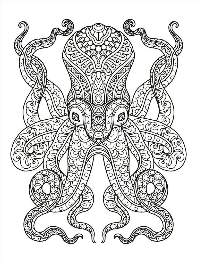 Weitere Ansicht: Mein Mandala-Tier-Malbuch - Unterwasserträume