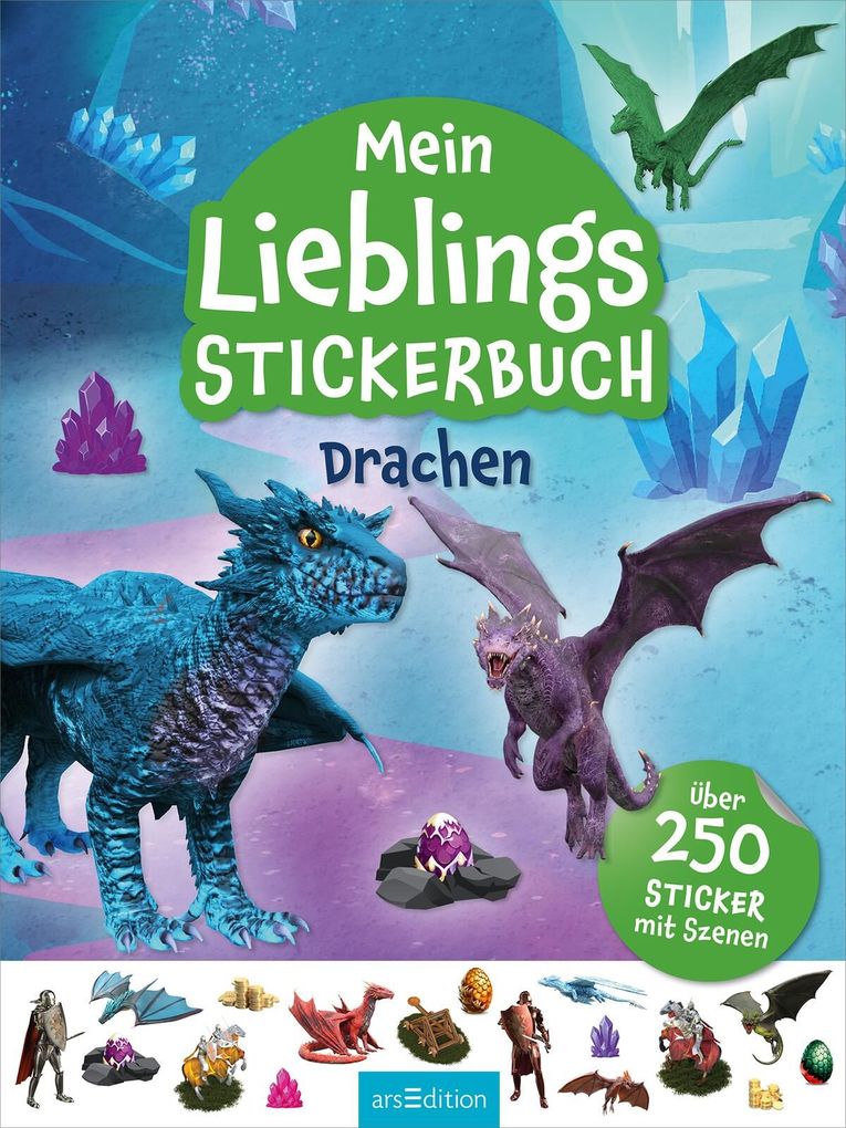 Weitere Ansicht: Mein Lieblings-Stickerbuch - Drachen