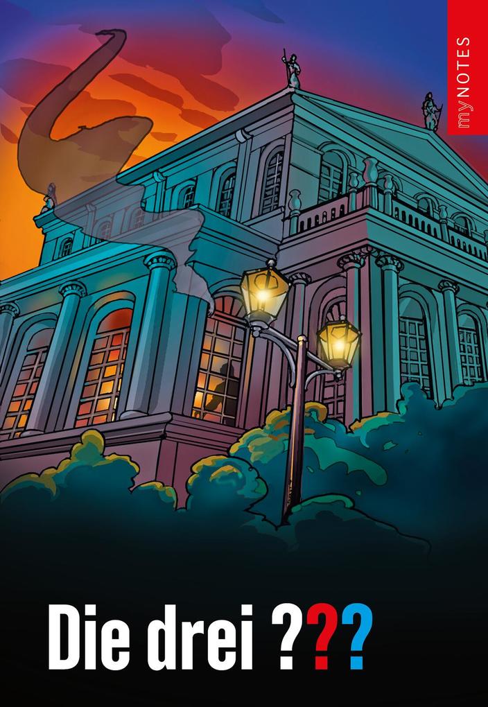 Weitere Ansicht: myNOTES Papeterie: Notizheft Die drei ??? - Feuergeist