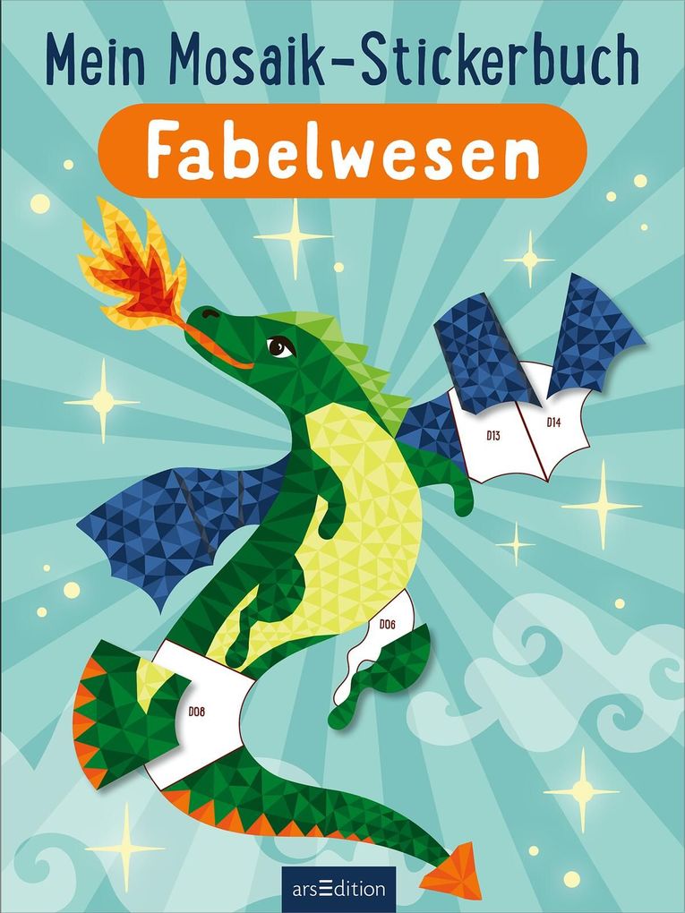 Weitere Ansicht: Mein Mosaik-Stickerbuch - Fabelwesen