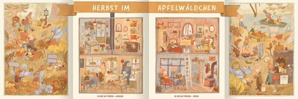 Weitere Ansicht: Henri & Miko - Im Herbst | Rebecca Green