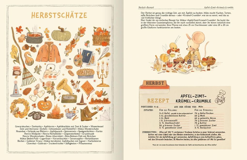 Weitere Ansicht: Henri & Miko - Im Herbst | Rebecca Green