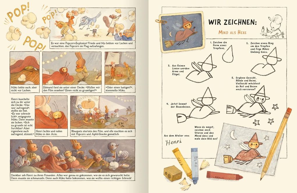 Weitere Ansicht: Henri & Miko - Im Herbst | Rebecca Green