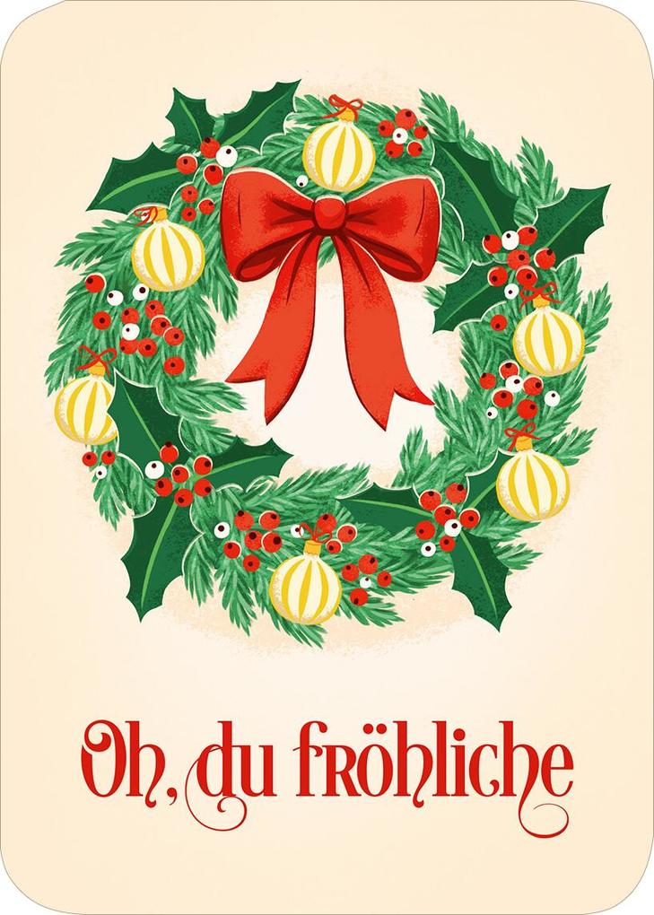 Weitere Ansicht: 25 festliche Postkarten