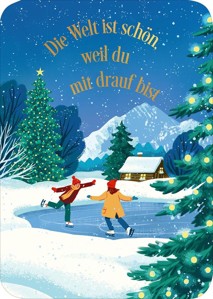 Weitere Ansicht: 25 festliche Postkarten