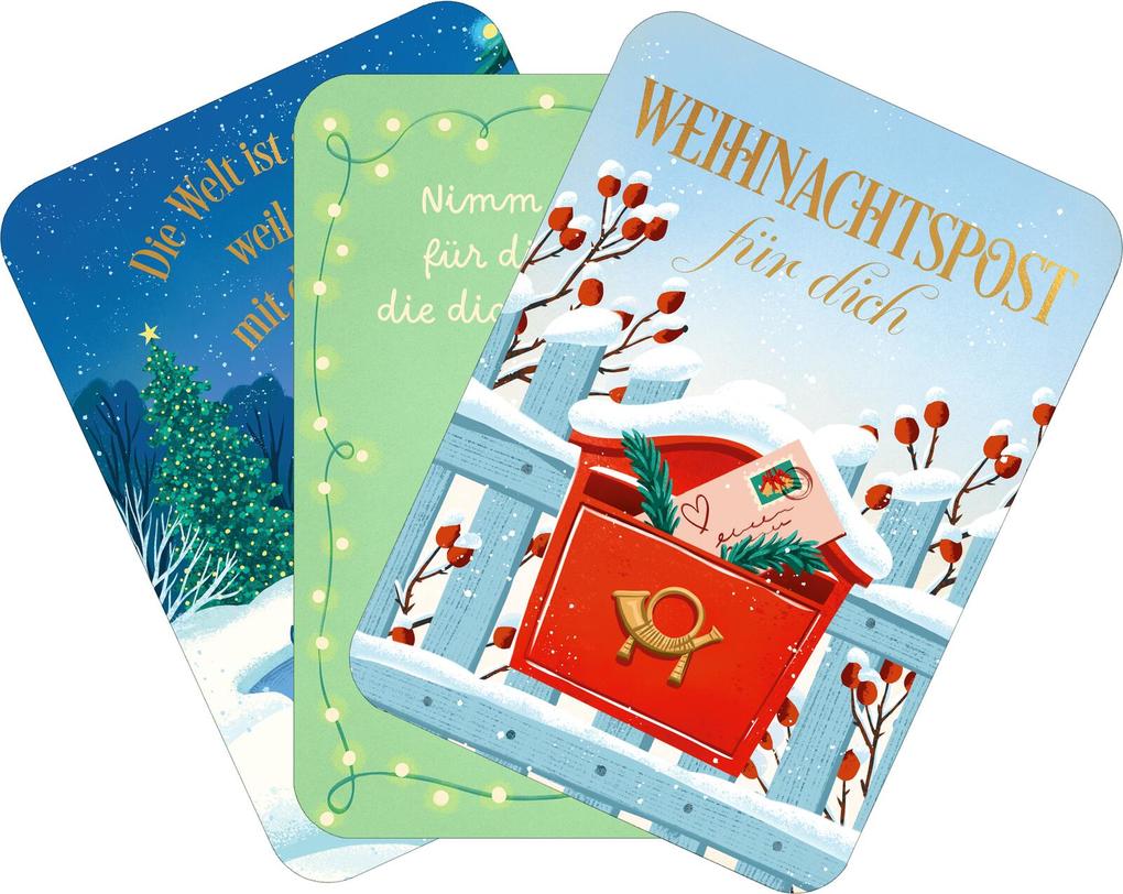 Weitere Ansicht: 25 festliche Postkarten