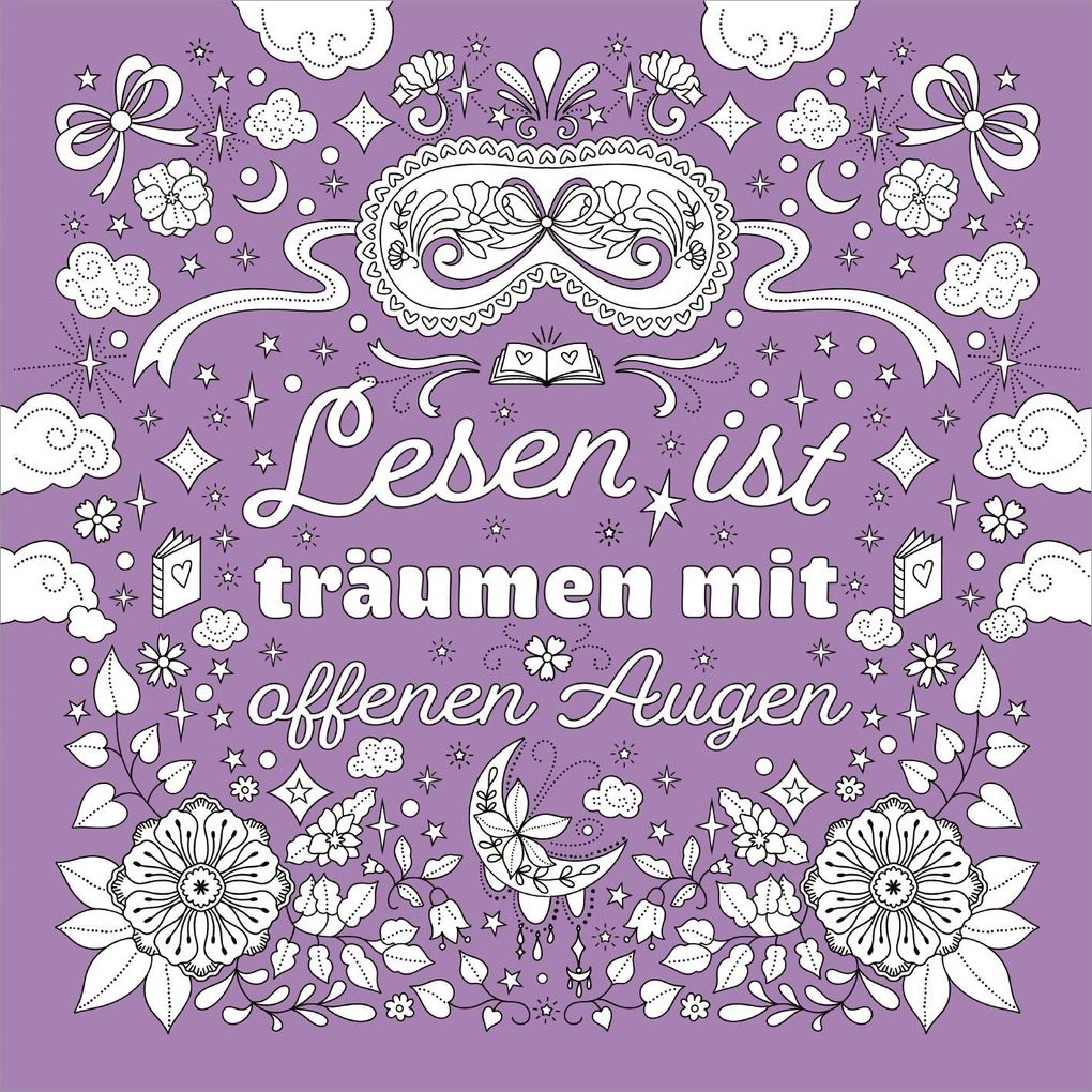 Weitere Ansicht: I Love Books - Ausmalbuch