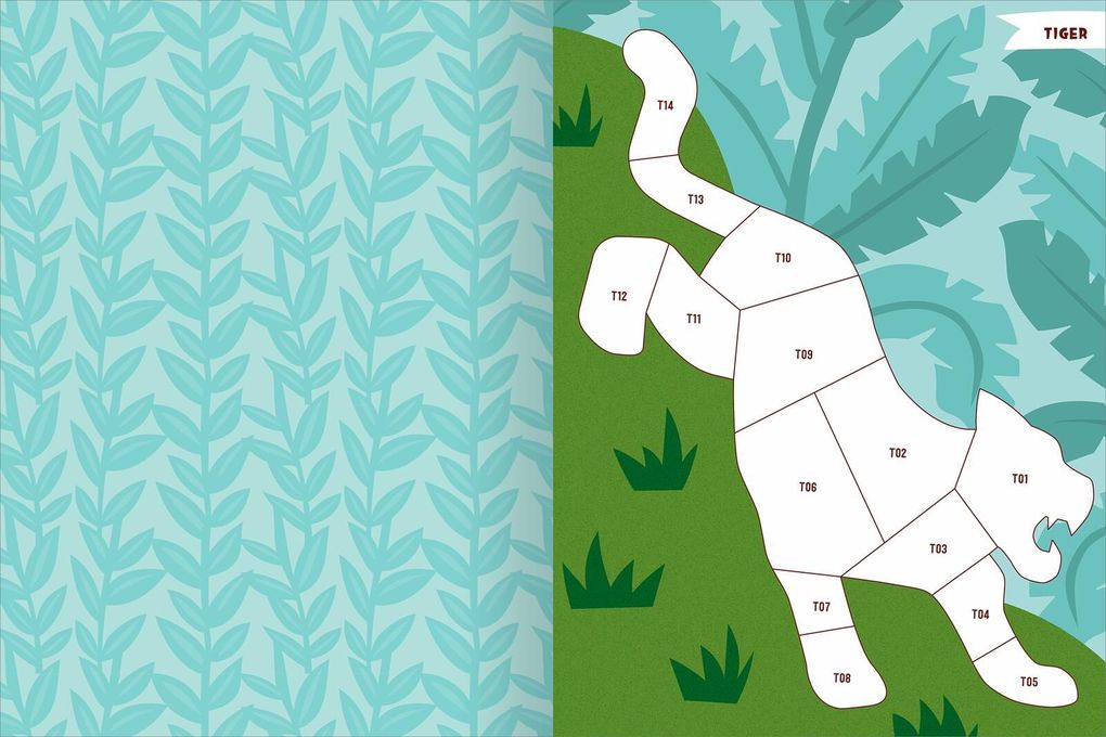 Weitere Ansicht: Mein Mosaik-Stickerbuch - Tiere