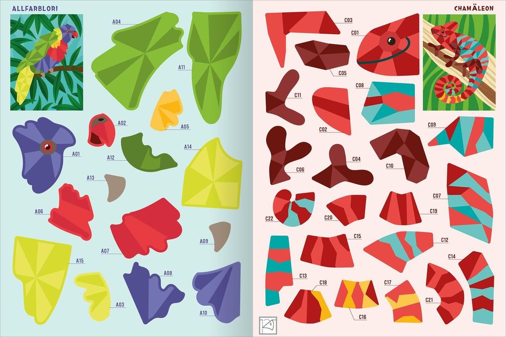 Weitere Ansicht: Mein Mosaik-Stickerbuch - Tiere