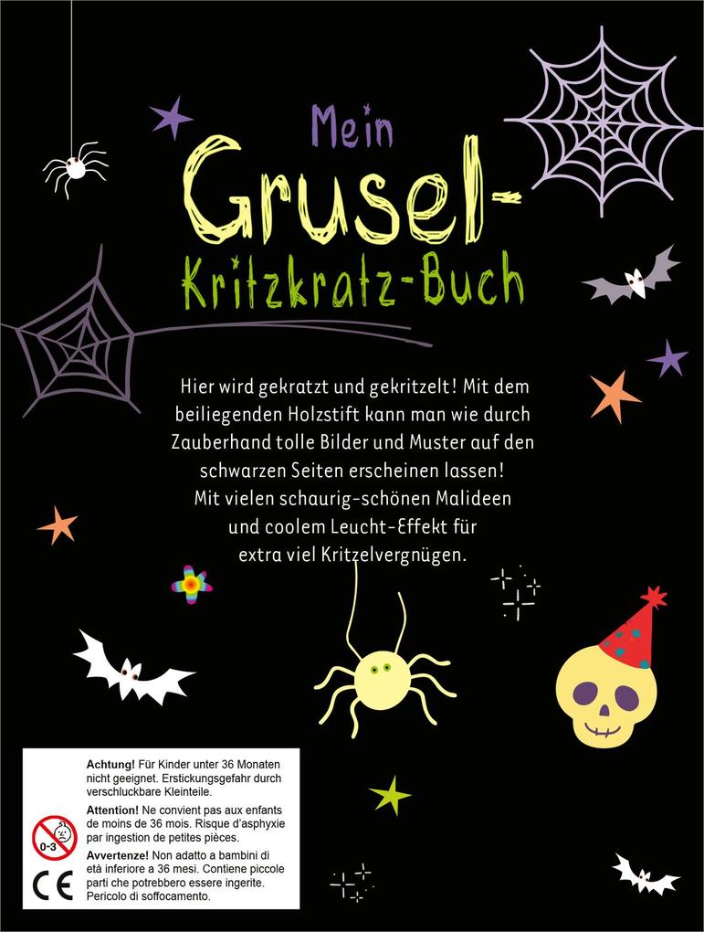 Weitere Ansicht: Mein leuchtendes Grusel-Kritzkratz-Buch