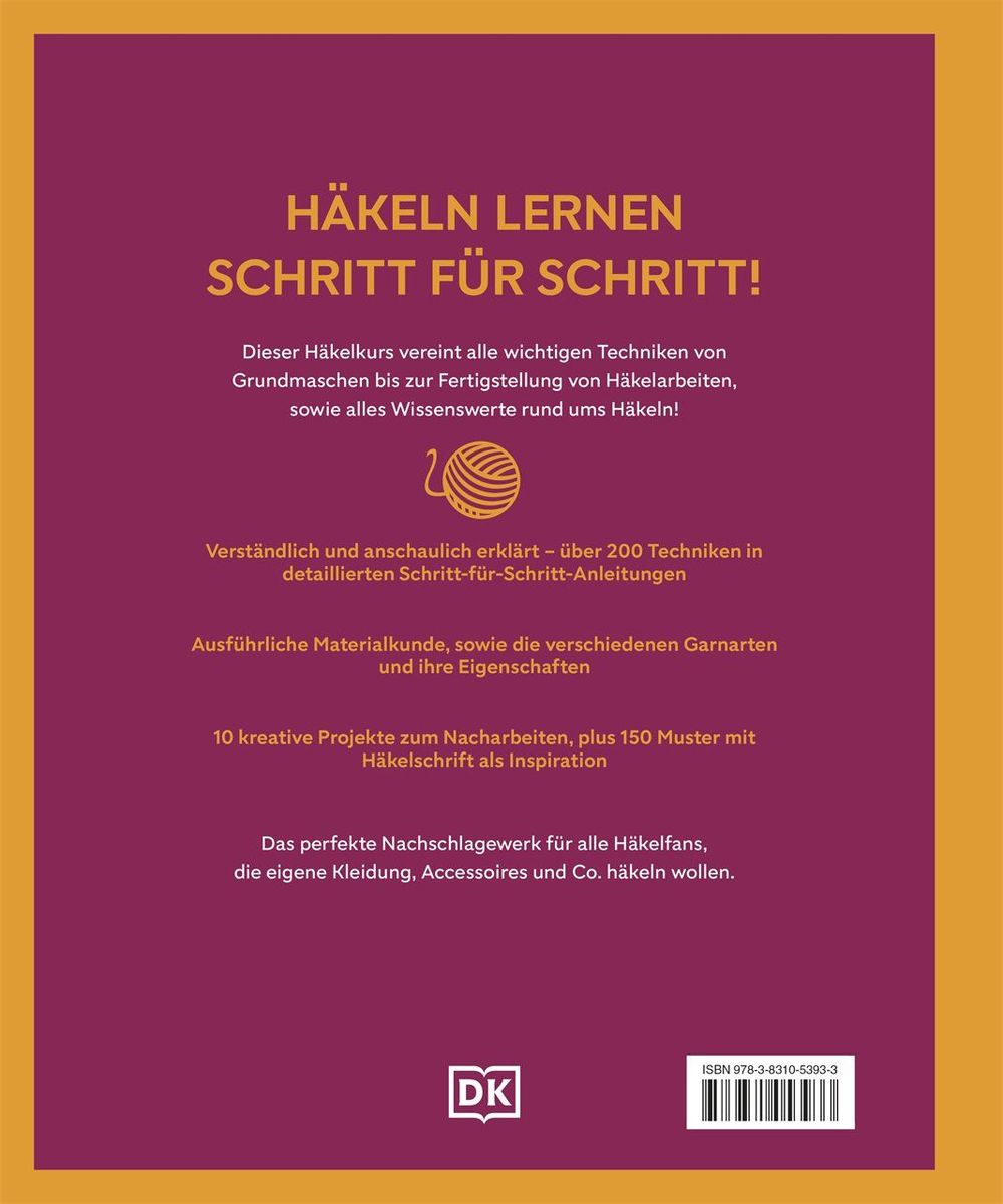 Weitere Ansicht: Häkeln - die große Schule | Claire Montgomerie