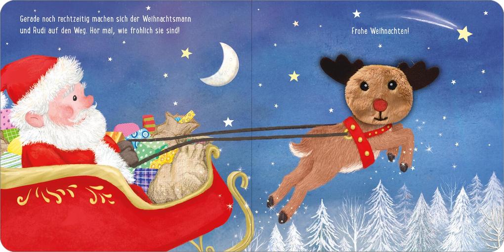 Weitere Ansicht: Meine sprechende Fingerpuppe: Rudi Rentier