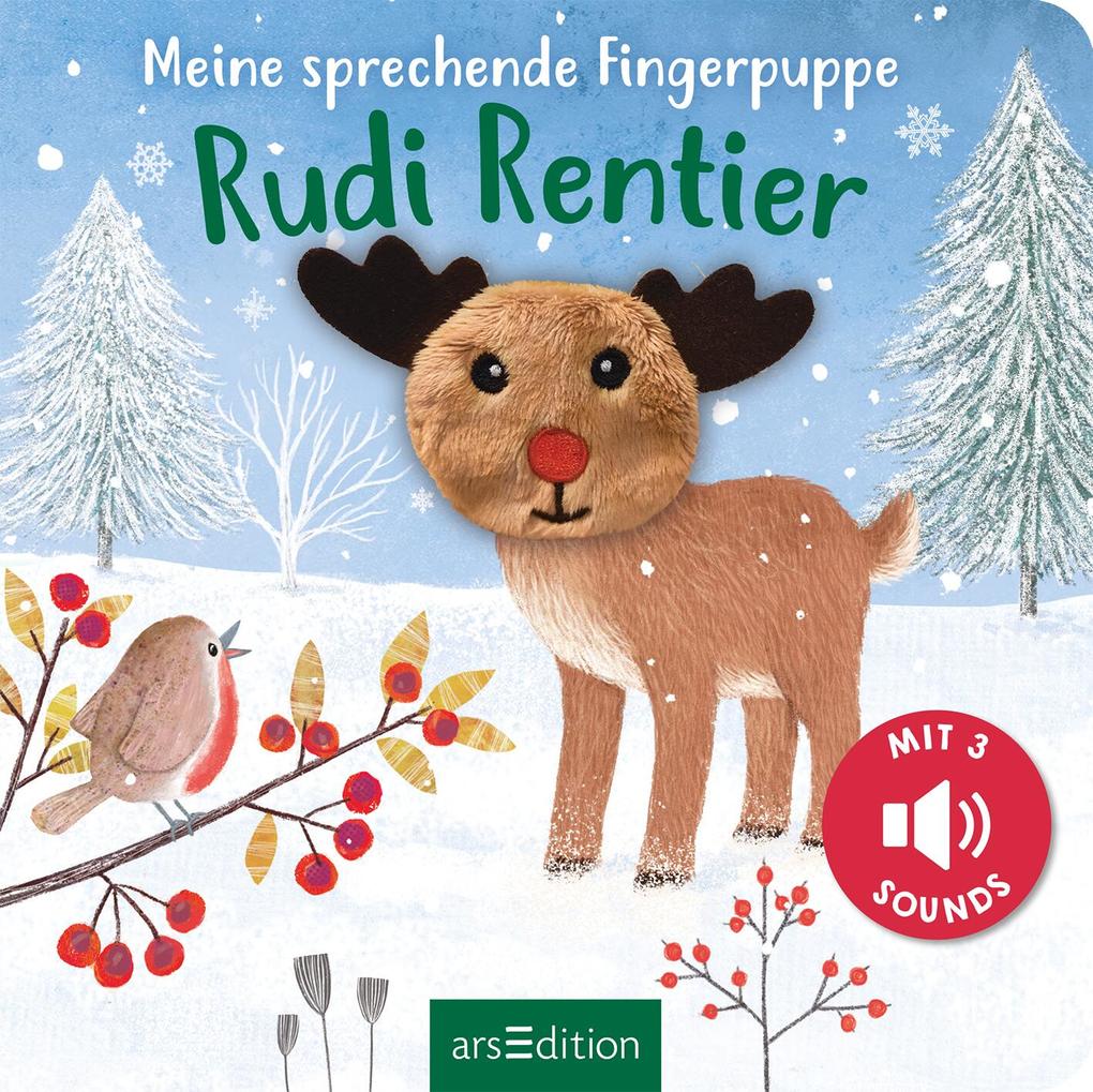 Weitere Ansicht: Meine sprechende Fingerpuppe: Rudi Rentier