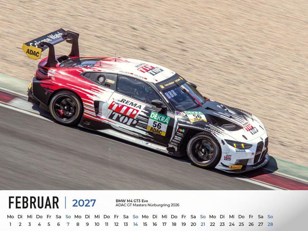 Weitere Ansicht: BMW im Rennsport Kalender 2027 | Frank Pommer