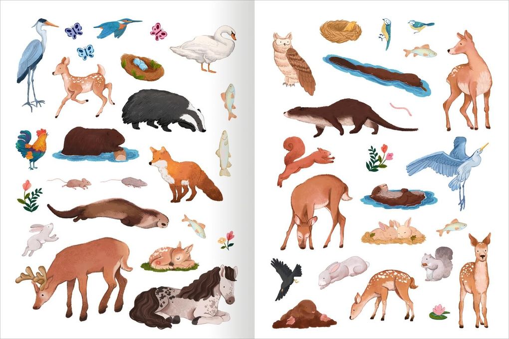 Weitere Ansicht: Mein Endlos-Stickerspaß - Tiere