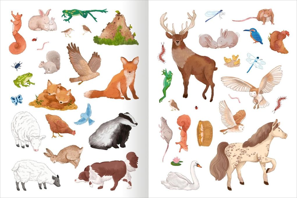 Weitere Ansicht: Mein Endlos-Stickerspaß - Tiere