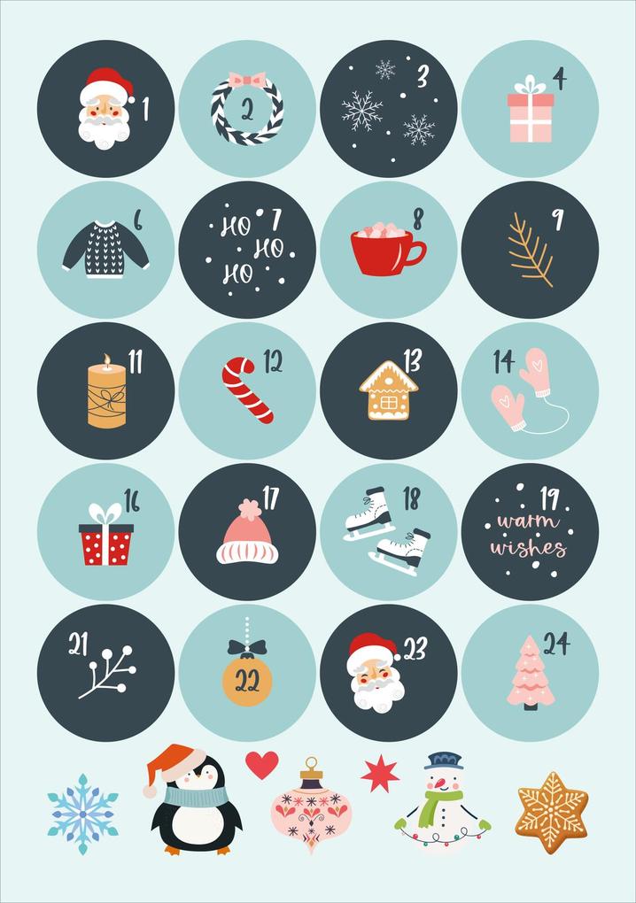 Weitere Ansicht: Weihnachtssticker