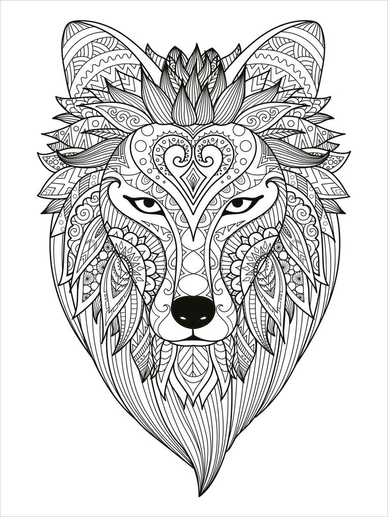 Weitere Ansicht: Mein Mandala-Tier-Malbuch - Wilde Tiere