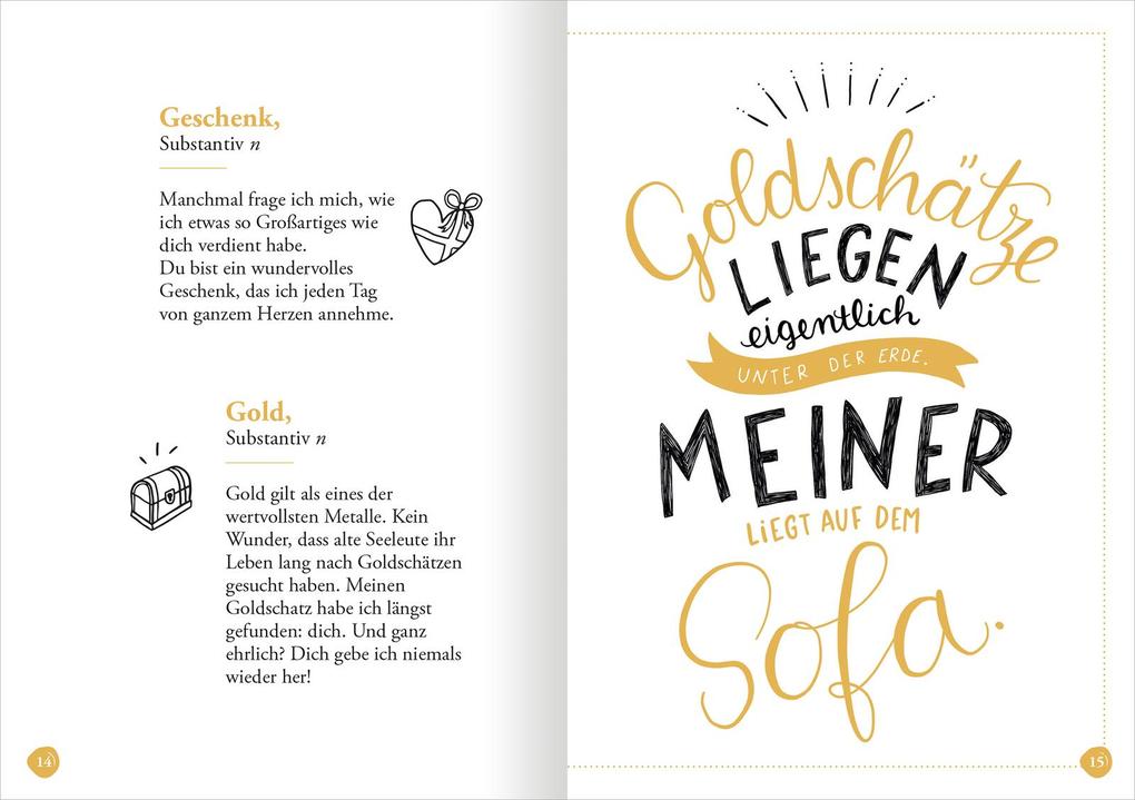 Weitere Ansicht: Mein Schatz (Substantiv, m)