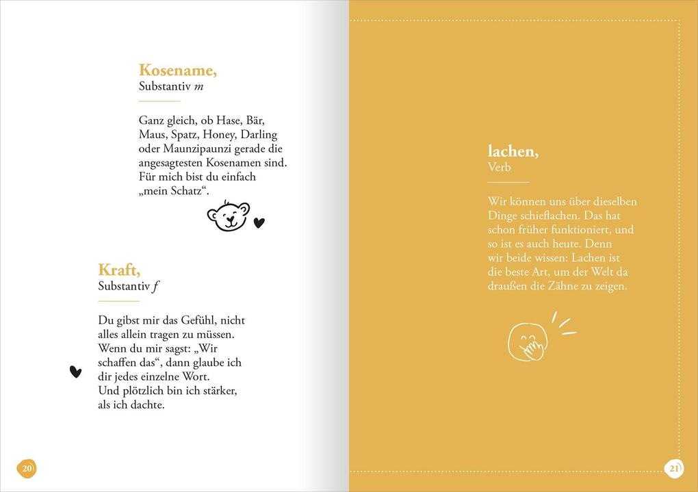 Weitere Ansicht: Mein Schatz (Substantiv, m)