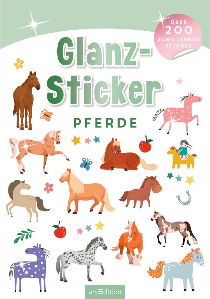 Weitere Ansicht: Glanz-Sticker - Pferde
