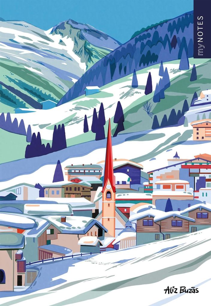 Weitere Ansicht: myNOTES Papeterie: Notizheft Österreich - Zillertal