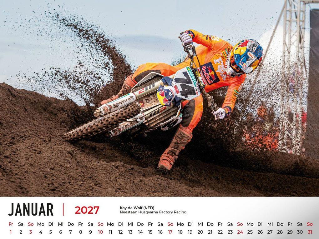 Weitere Ansicht: Motocross WM Kalender 2027 | Frank Pommer