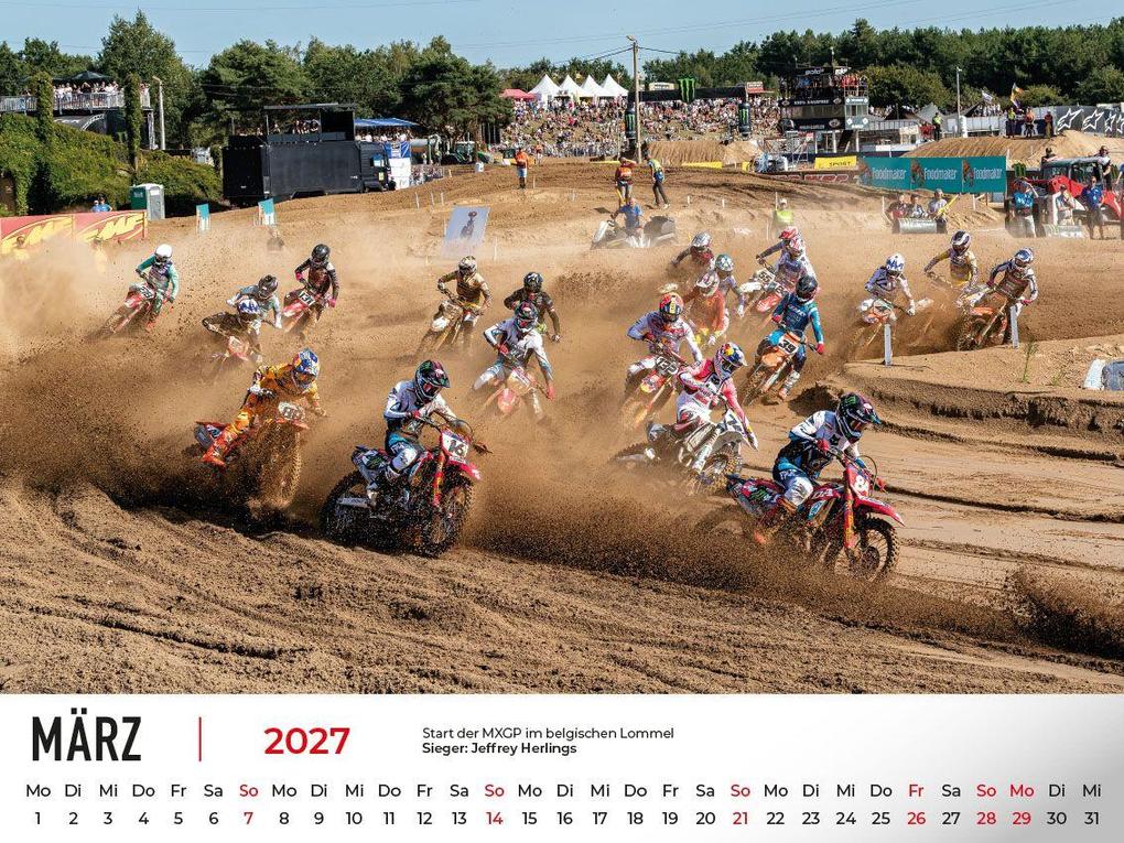 Weitere Ansicht: Motocross WM Kalender 2027 | Frank Pommer