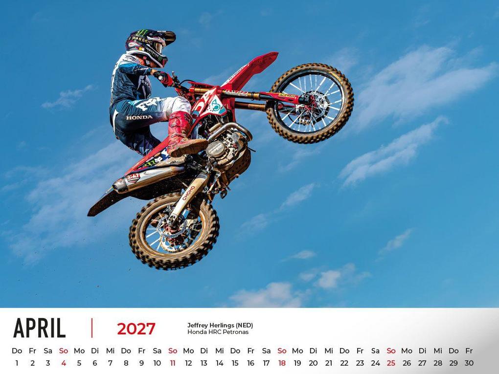 Weitere Ansicht: Motocross WM Kalender 2027 | Frank Pommer