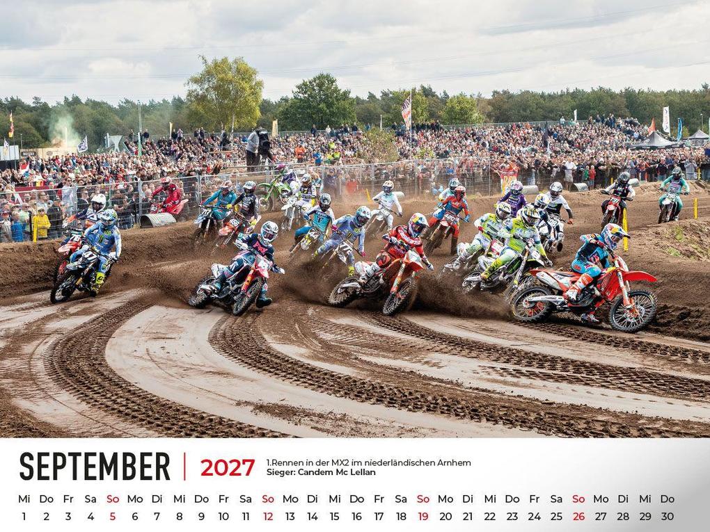 Weitere Ansicht: Motocross WM Kalender 2027 | Frank Pommer