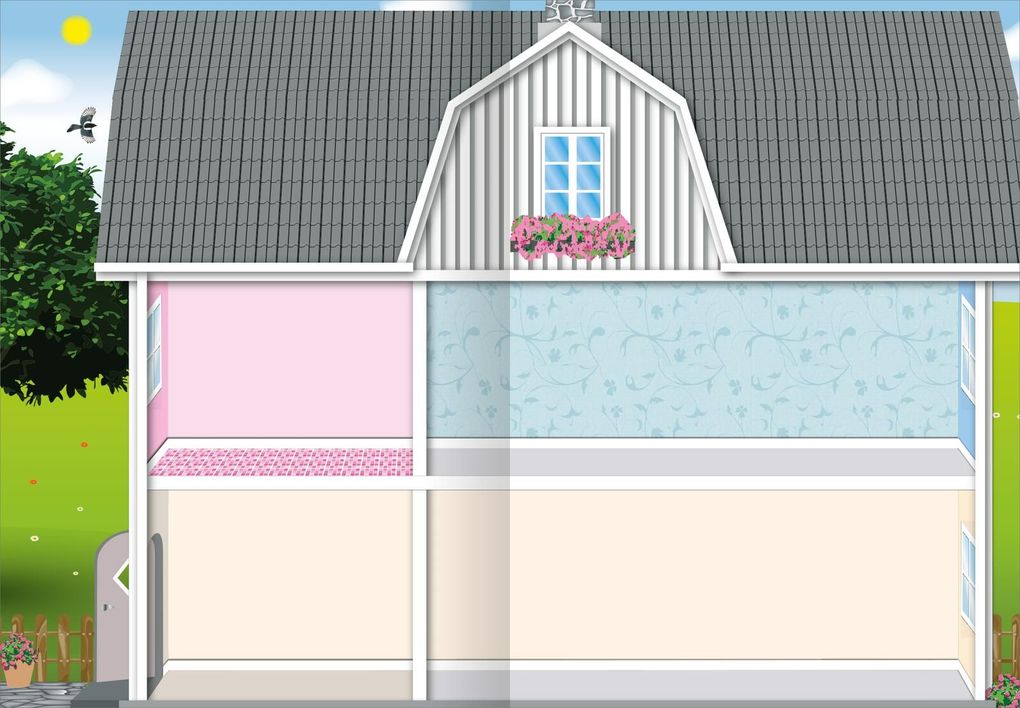 Weitere Ansicht: Das superdicke Stickerheft - Mein Traumhaus