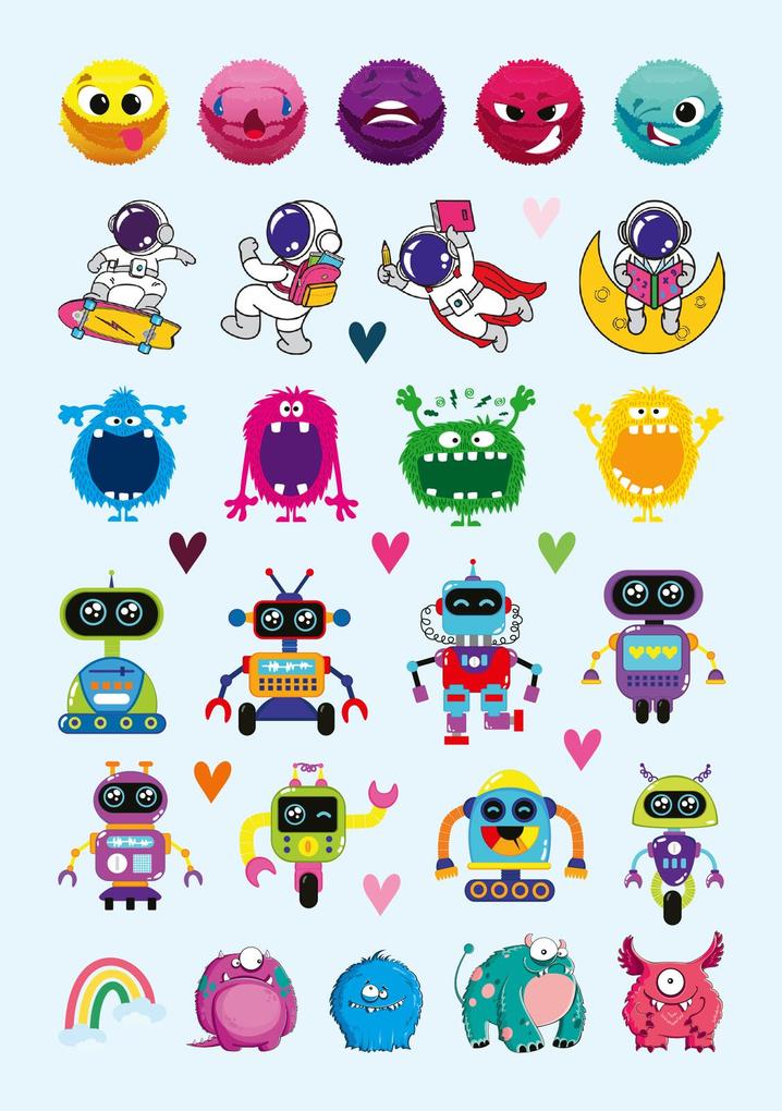 Weitere Ansicht: Schulspaßsticker - Back to School