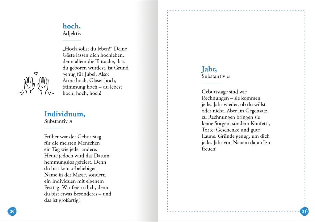 Weitere Ansicht: Geburtstag (Substantiv, m)
