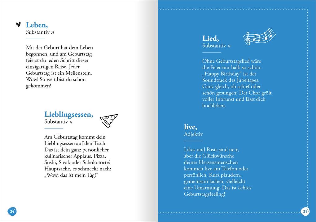 Weitere Ansicht: Geburtstag (Substantiv, m)