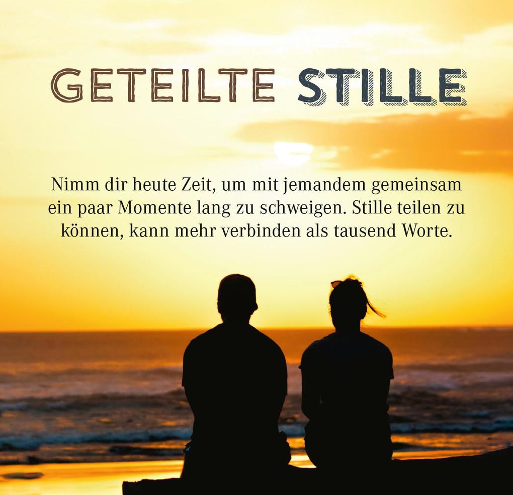 Weitere Ansicht: Nimm dir Zeit für kleine Freuden