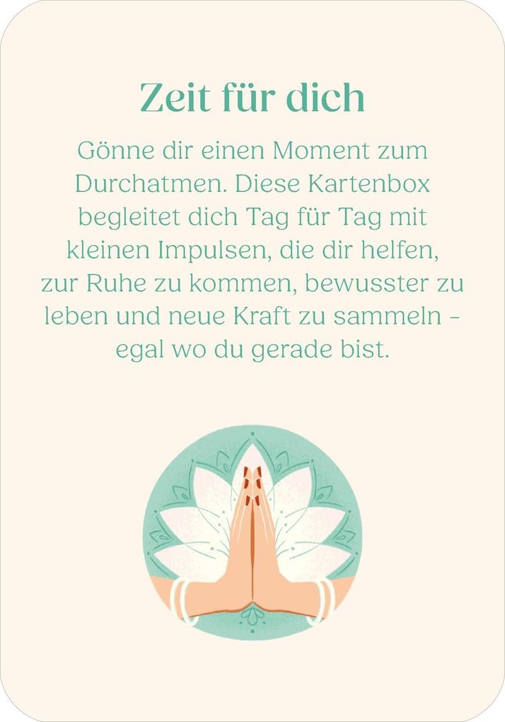 Weitere Ansicht: Dein Moment der Ruhe