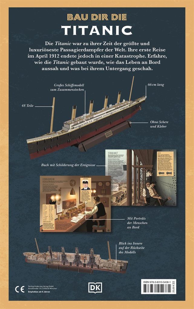 Weitere Ansicht: Bau dir die Titanic | Anne Rooney