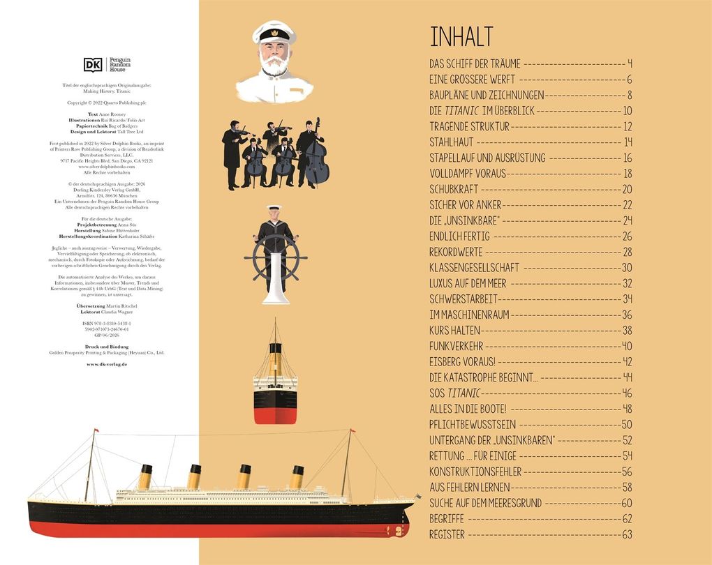 Weitere Ansicht: Bau dir die Titanic | Anne Rooney