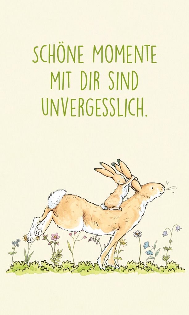 Weitere Ansicht: Weißt du eigentlich, wie lieb ich dich hab? Du bist einfach wundervoll