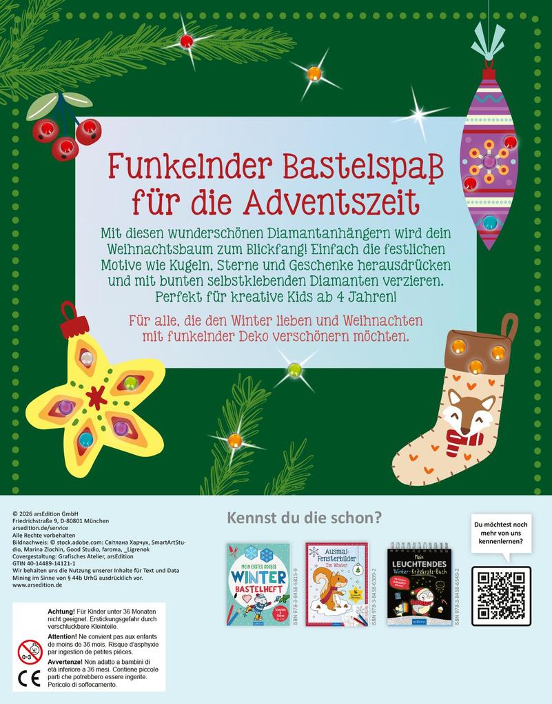 Weitere Ansicht: Diamant-Weihnachts-Anhänger